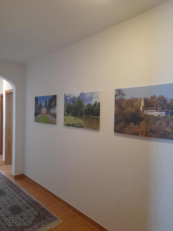 Ferienwohnung Und Gaestezimmer Iburgblick Bad Driburg Exterior foto